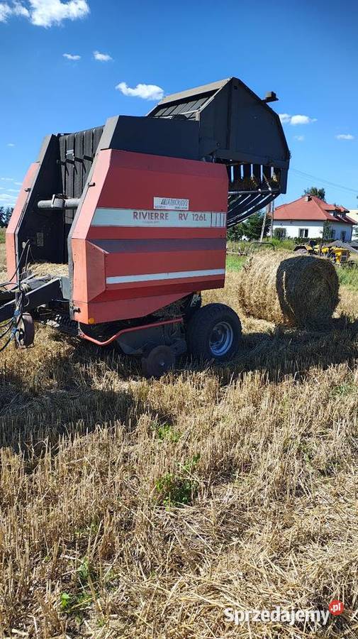 Prasa rolująca Rivierre 126L Rolujące (belujące) Konstantynów Łódzki