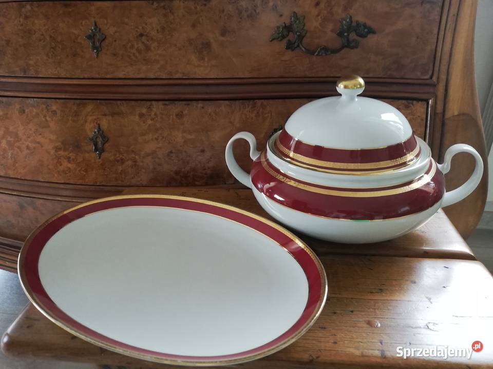 Waza i półmisek sygnowana porcelana Seltmann Gorlice