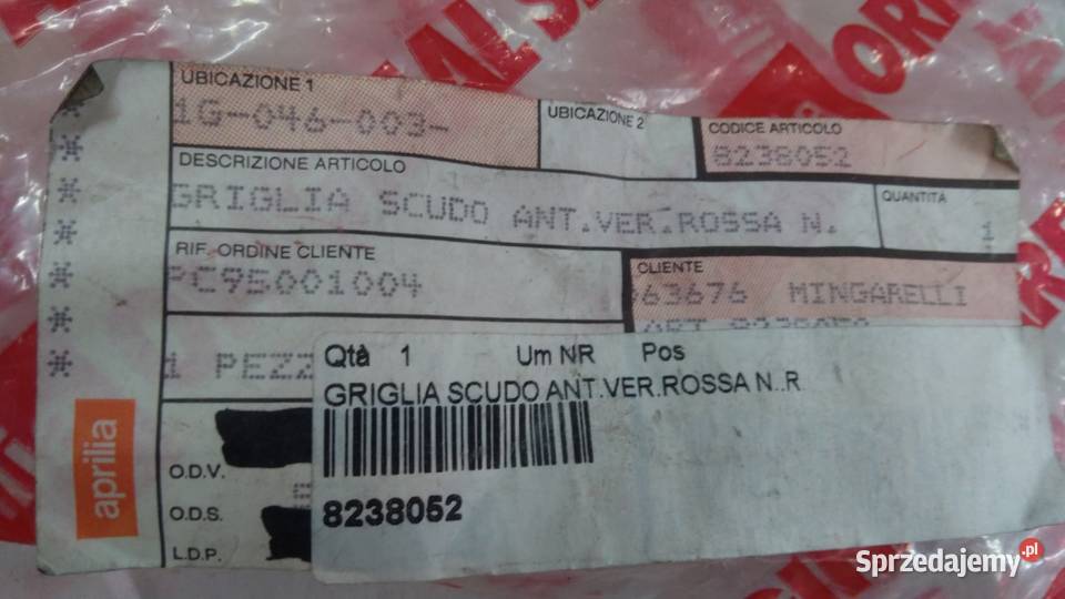 OSŁONA OWIEWKA OBUDOWA Grill wlot kratka Bielsk Podlaski