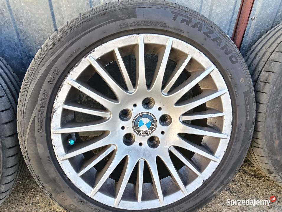 Koła alusy z oponami 17 do BMW Samochodowe Drążdżewo Nowe