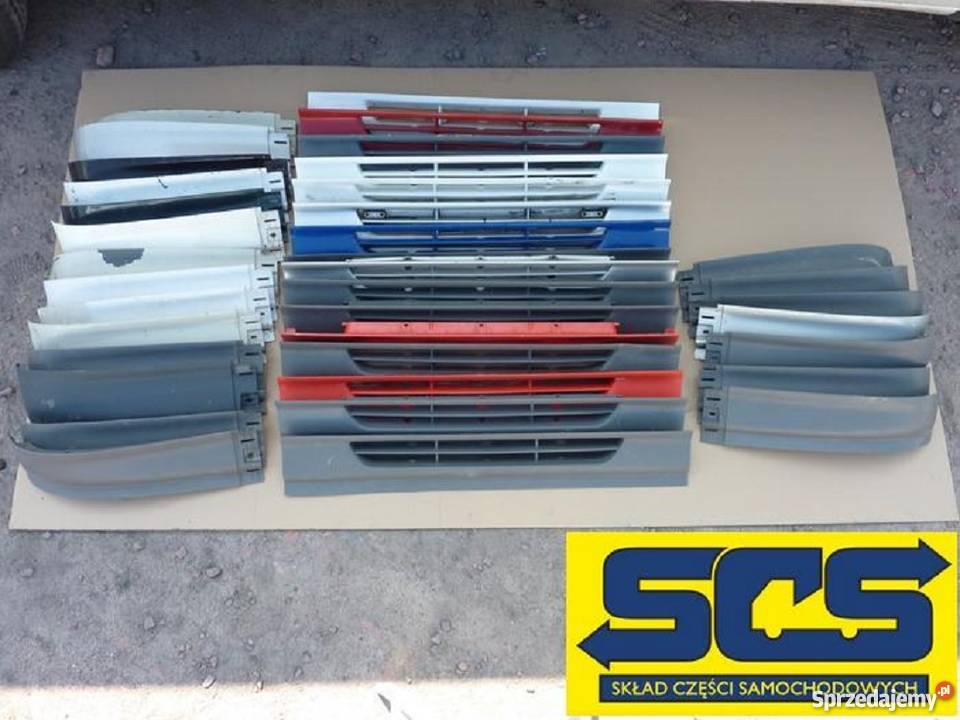 MERCEDES ACTROS MP2 SPOJLER POD ZDERZAK HOKEJ ciężarowe Bieleń