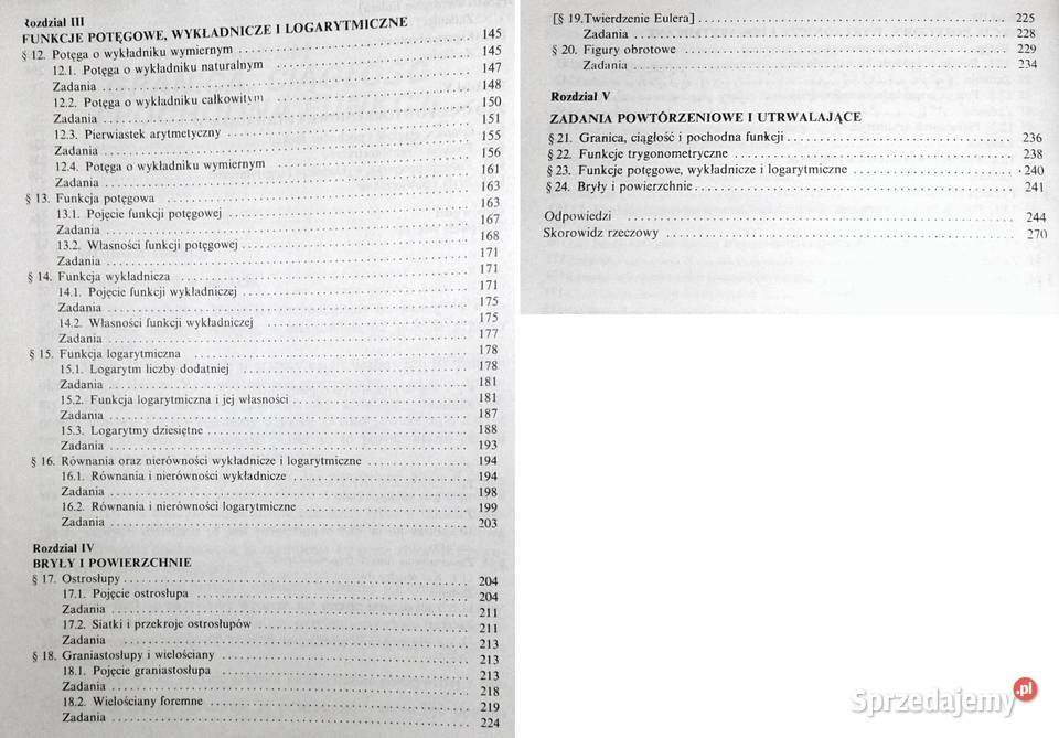 Matematyka 3 K Cegiełka J Przyjemski K Szymański Chełm