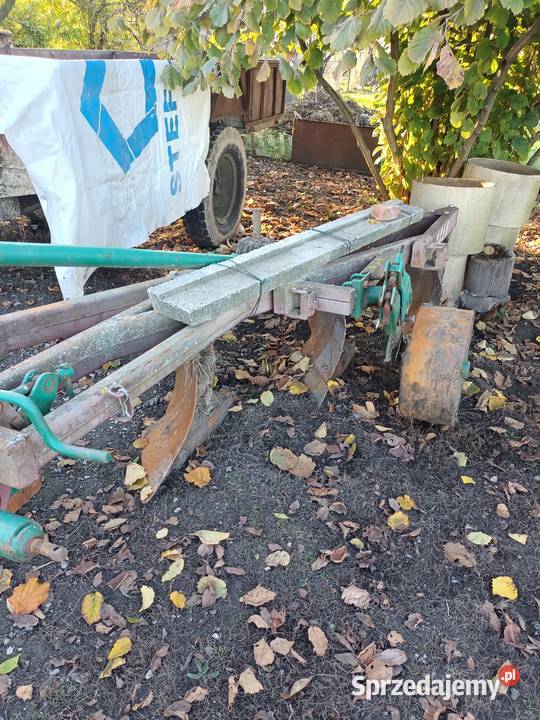 Sprzedam pług 4skibowy Grudziądz duży Pługi świętokrzyskie Chomentów
