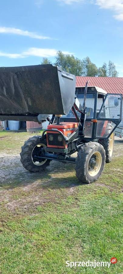Zetor 7245 z turem Quicke Augustów