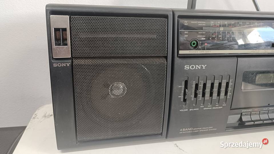 SONY CFS1020S Radiomagnetofon przenośny Radioodtwarzacze Poznań