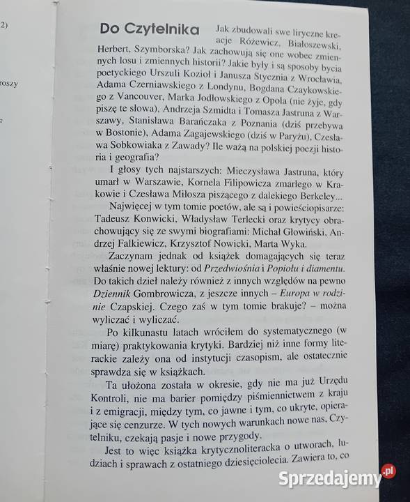 Jacek Łukasiewicz Rytm czyli powinność TPPW 1993 Koźminek