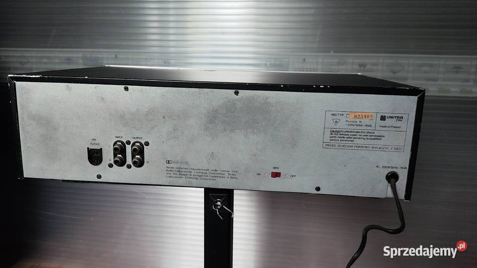 Unitra ZRK Stereo Cassette DECK M7010 Ostrów Wielkopolski