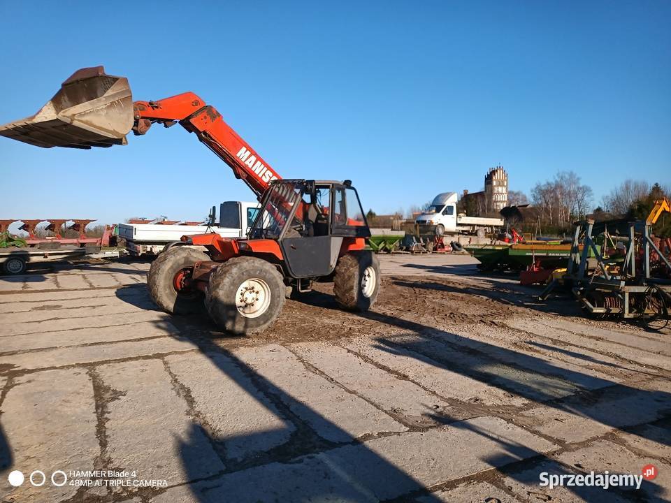 Ładowarka teleskopowa 4x4 Manitou 726 7m jcb