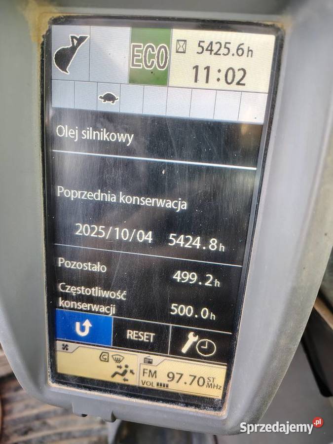 Hitachi ZX85 USB5 Koparka 2018r 3łyżki 5400h 8t Kraków