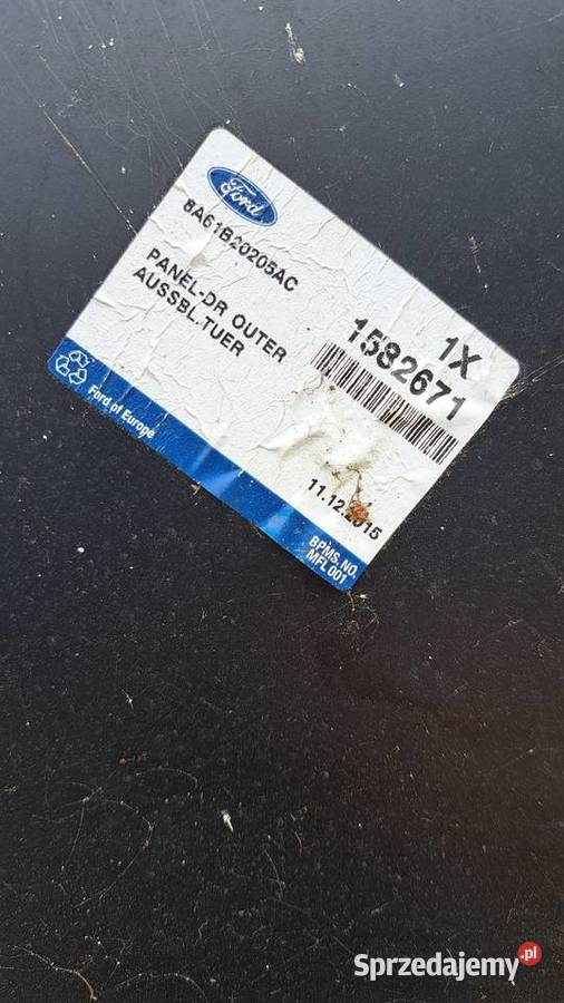 Lewy Płat drzwi 3d Ford Fiesta VII Lewy Płat śląskie Częstochowa