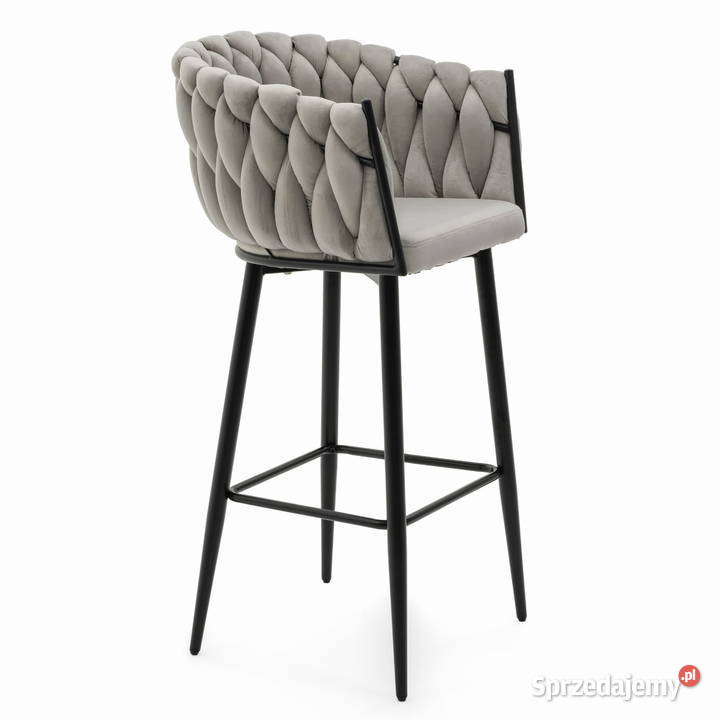 Jasnoszary Hoker Tapicerowany Latina Wysyłka 24H Tarchały Małe