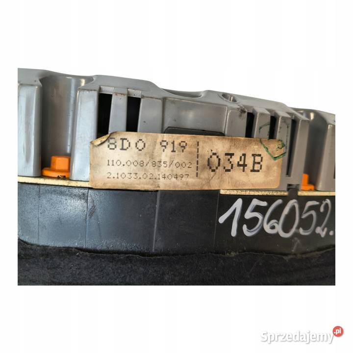 LICZNIK ZEGARY 8D0919034B Audi A4 B5 16 8V 18