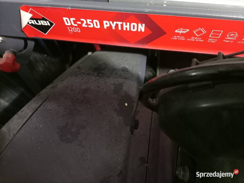 Sprzedam Rubi DC 250 1200 PYTHON podkarpackie Przeworsk
