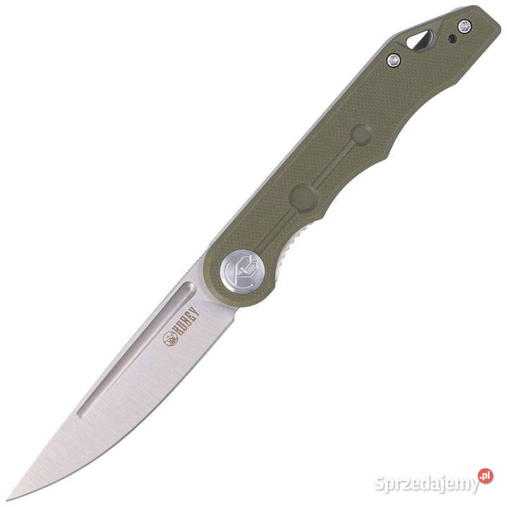Nóż składany Kubey Mizo Green G10 Satin 14C28N Warszawa