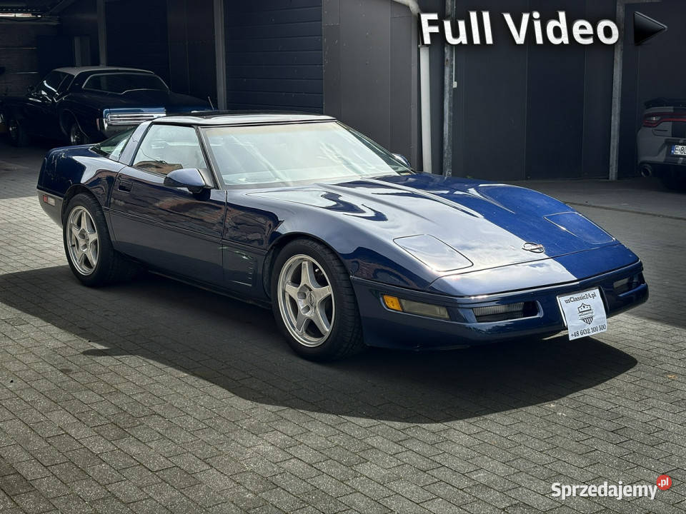 Chevrolet Corvette Chevrolet Corvette C4 1987 57 Sulechów