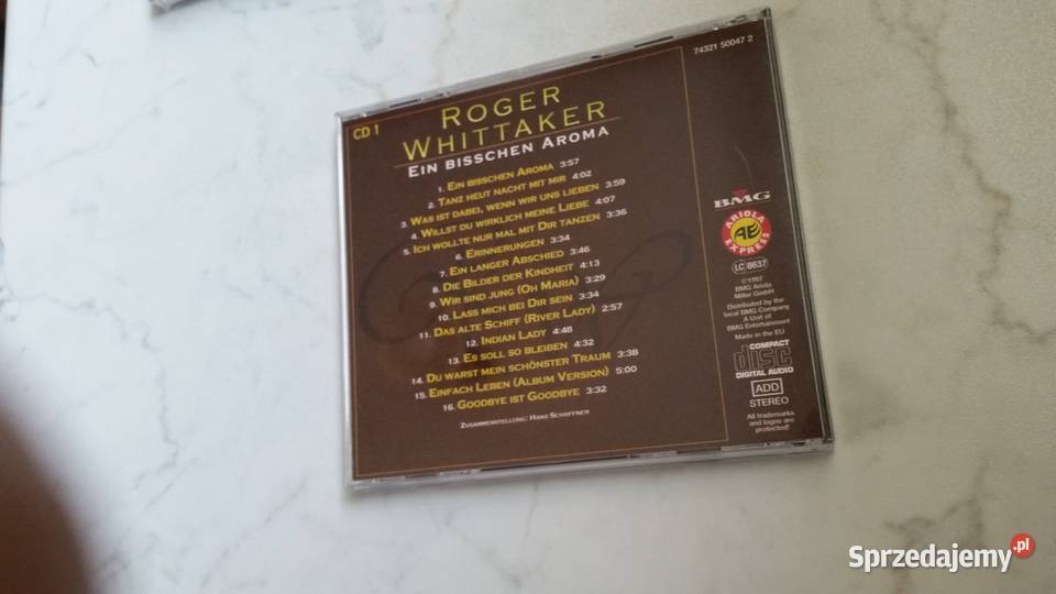 ROGER WHITTAKER Danke Deutschland 2011 Sony Puławy