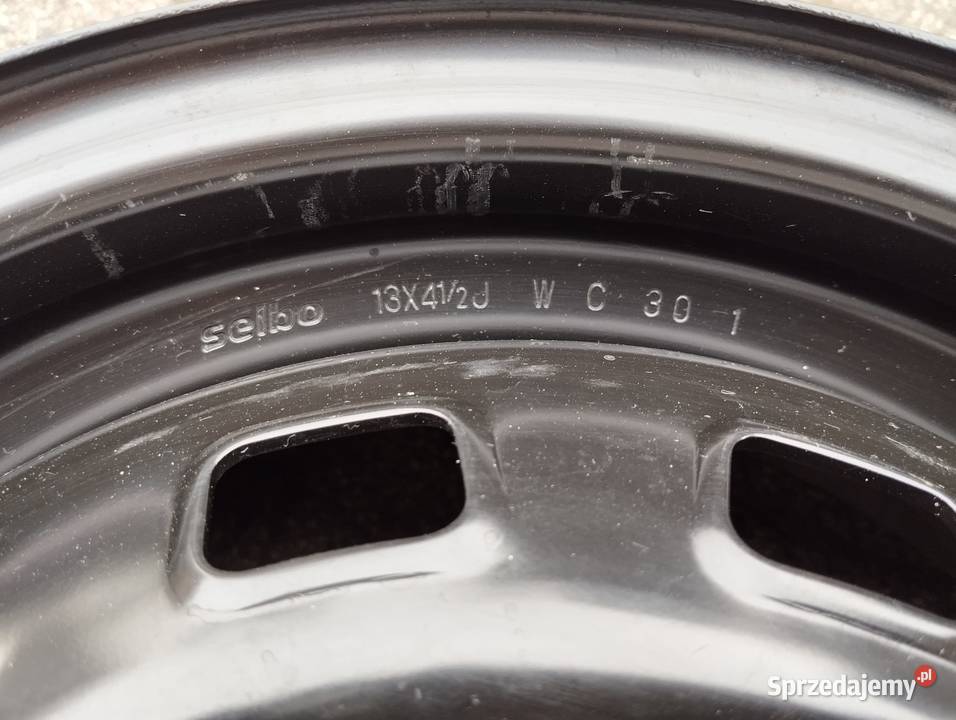 Felga Daewoo 13 4x1143 45J ET45 Matiz zapas Kamieniec