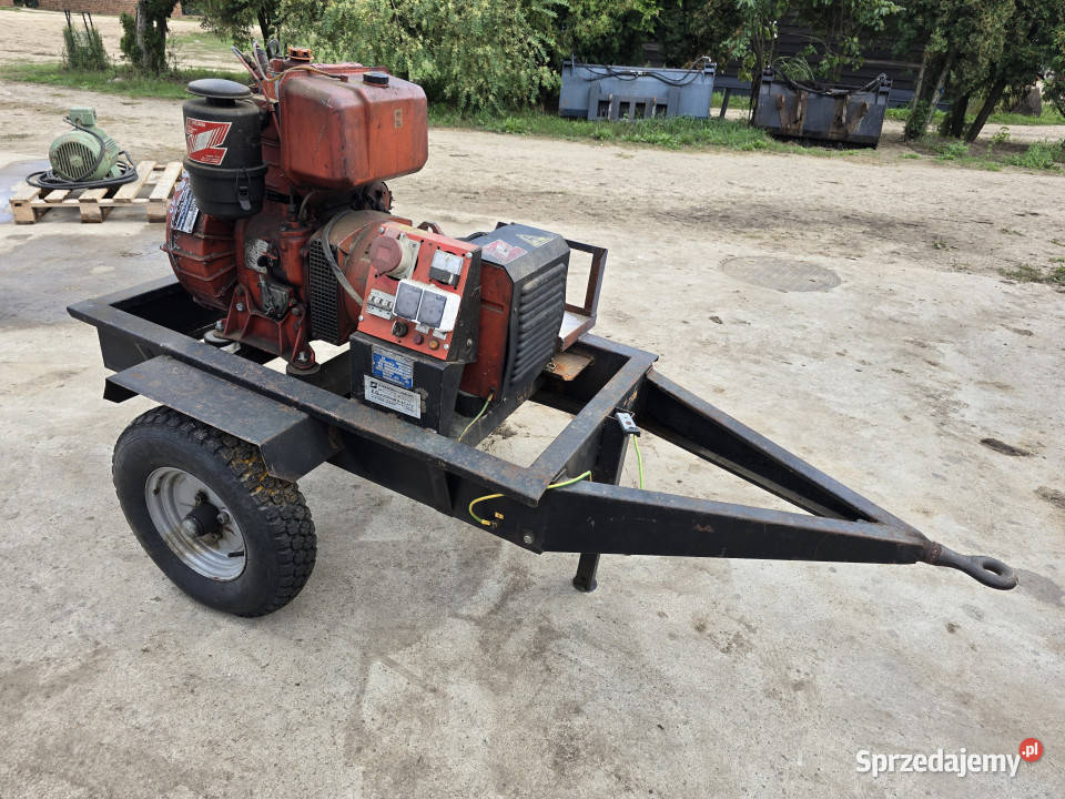 Agregat prądotwórczy 7 kVA 220380 V MDE7 nieuszkodzony sprzedam