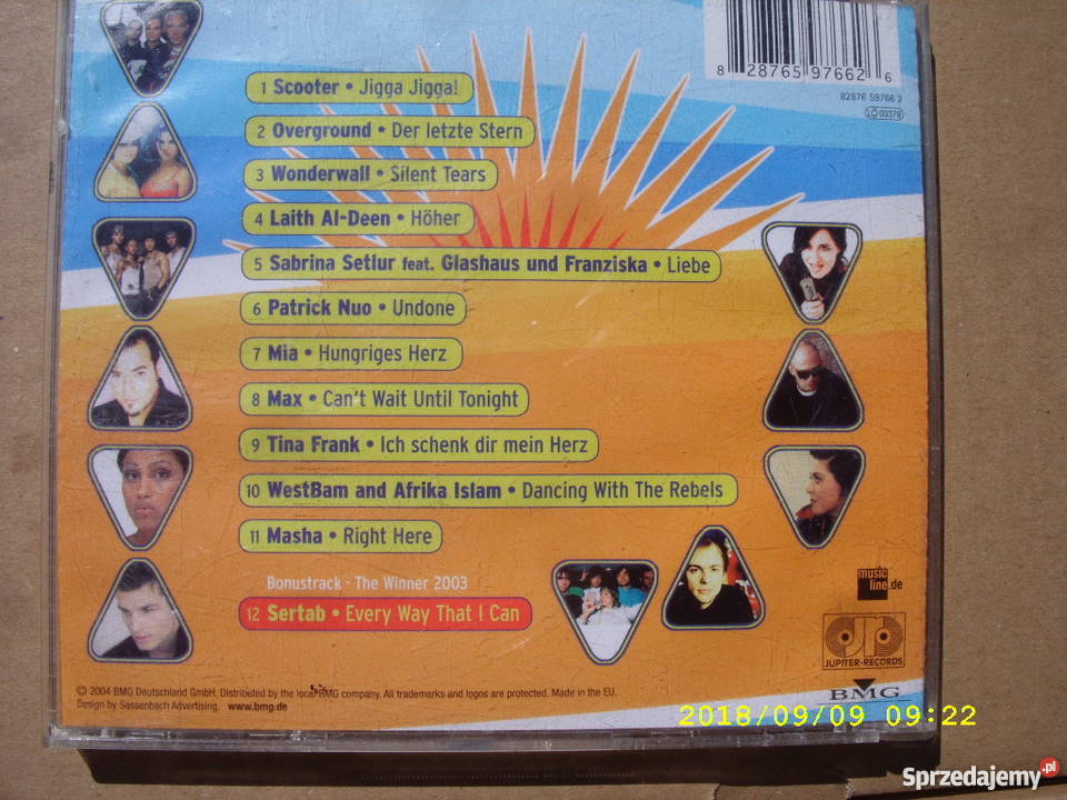 GERMANY 12 POINTSGRAND PRIX 2004 CD rock Wołów sprzedam