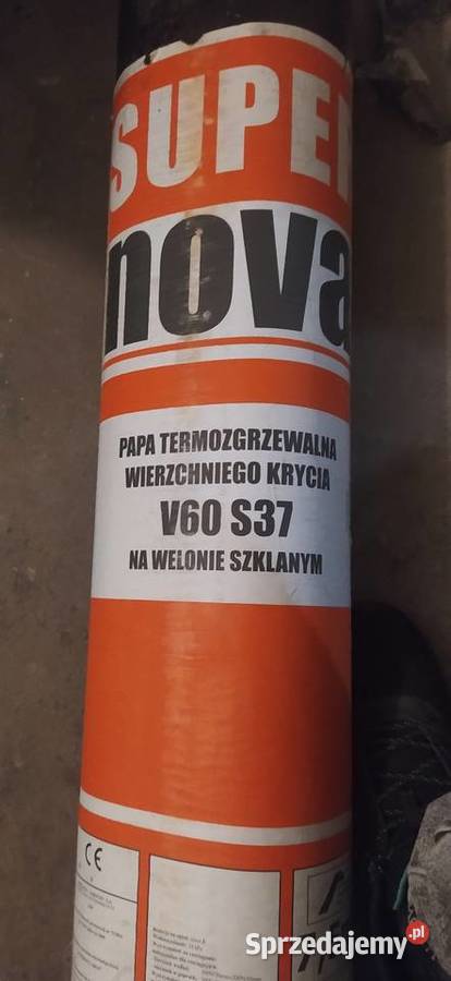 Papa Bitumiczna Wierzch niego Krycia V60 S3 7 Chorzów