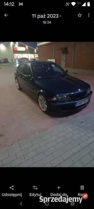 Bmw E46 m pakiet pomorskie Malbork