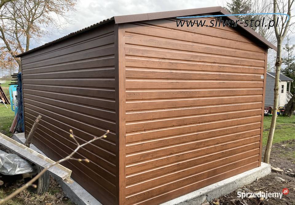 Garaż blaszany 3x5 3x4 3x3 Domek ogrodowy śląskie Cieszyn