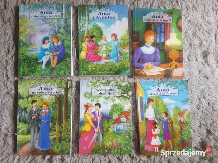 Montgomery Ania z zielonego wzgórza 6 tomów Rok wydania 2003 Łódź