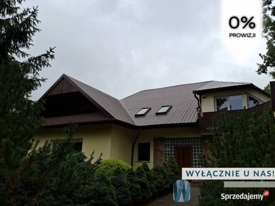 Dom wolnostojący Złotokłos Warszawska 450m2 asfalt