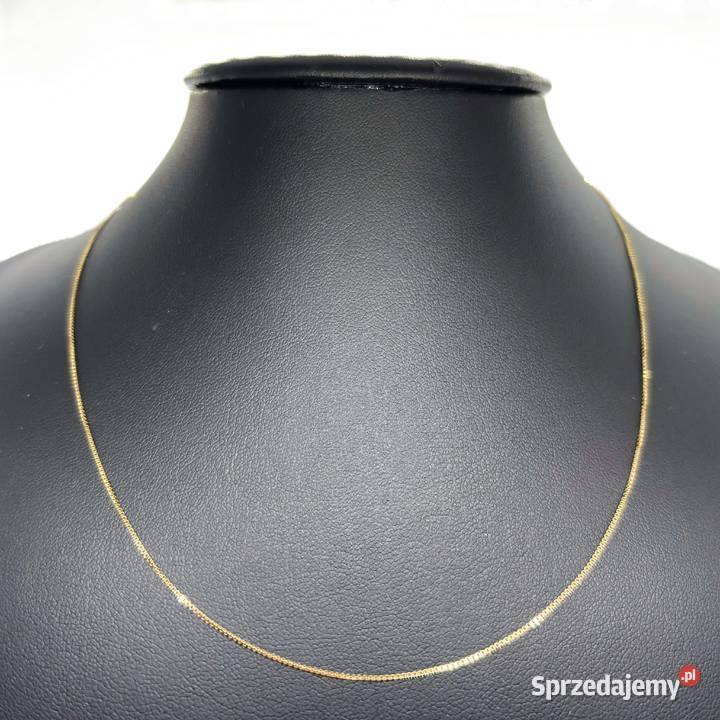 Złoty Łańcuszek Próby 585 123g Długość 40 Kostka Łańcuszki Elbląg