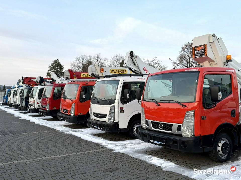 Nissan Cabstar Koszowy Maxity Iveco Sprinter elektryczne szyby Samochody dostawcze