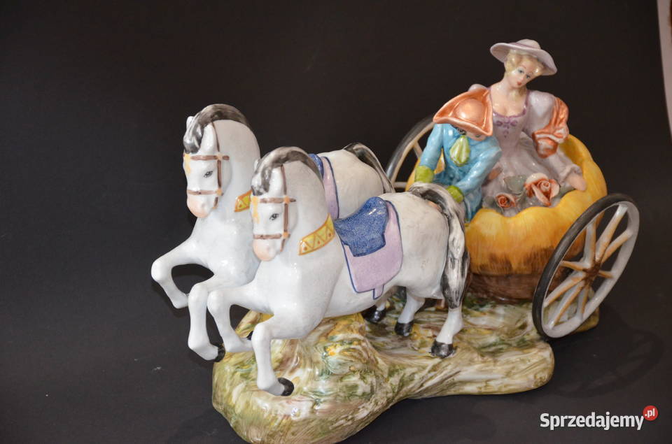 Porcelana Bajkowa kareta powóz z dyni Roceram do Środa Wielkopolska