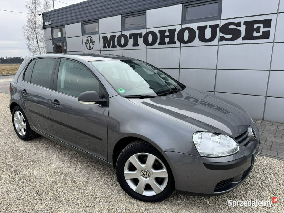 Volkswagen Golf 16 MPI V 20032008 Rok produkcji 2008 Chełm Śląski