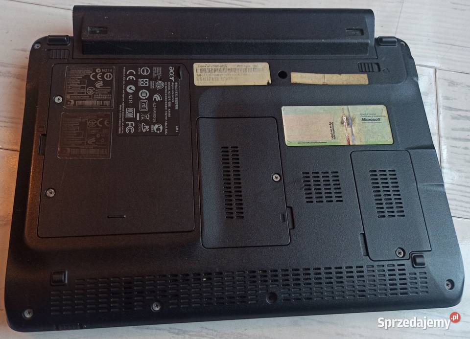 LAPTOP ACER ASPIRE ONE MODEL KAV60 mazowieckie sprzedam