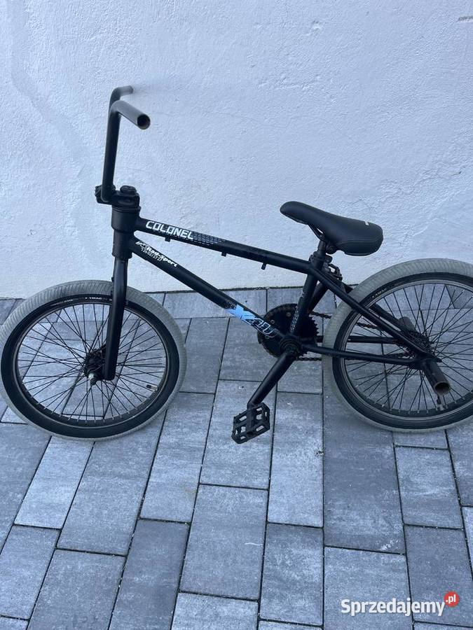 BMX rower czarny Strzeleczki sprzedam