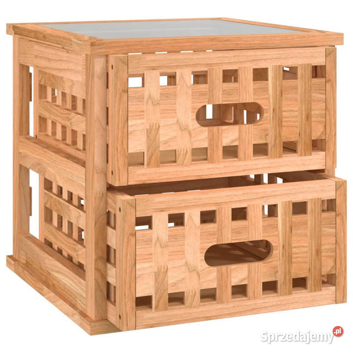 Szafka nocna 34x34x34 drewno orzecha włoskiego Nocne mazowieckie Warszawa