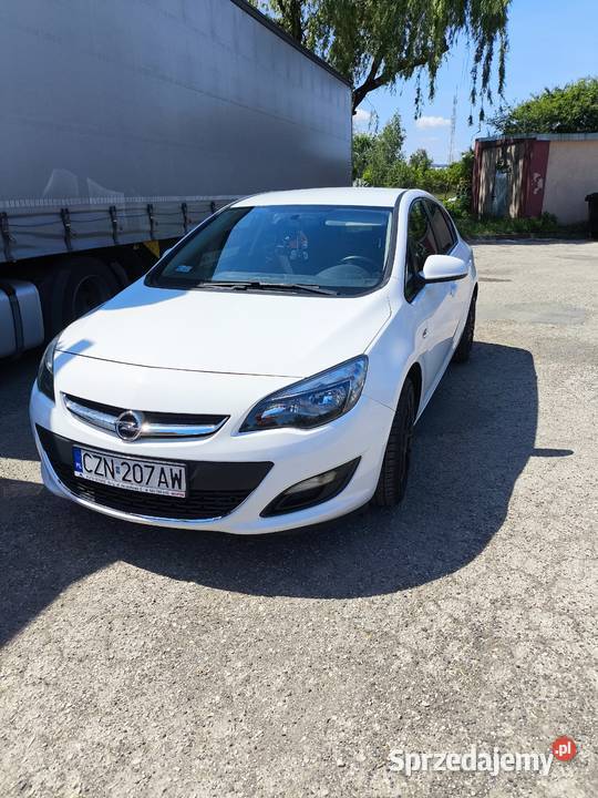 Opel astra w gazie