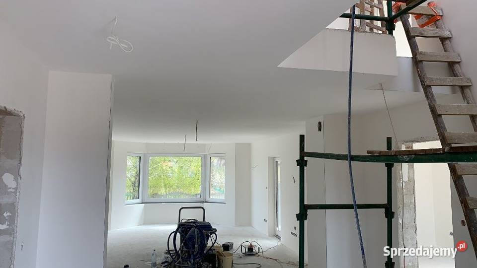 Szpachlowanie malowanie wykończenia wnętrz Remont i budowa