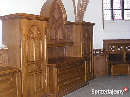 Meble Kościołów Kaplic stolarka Sakralna Kraków