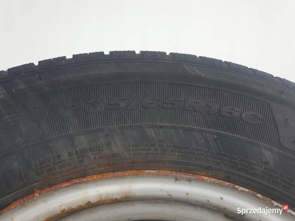 Mercedes Sprinter KOŁO ZAPASOWE Zapas felga stalowe Chełm