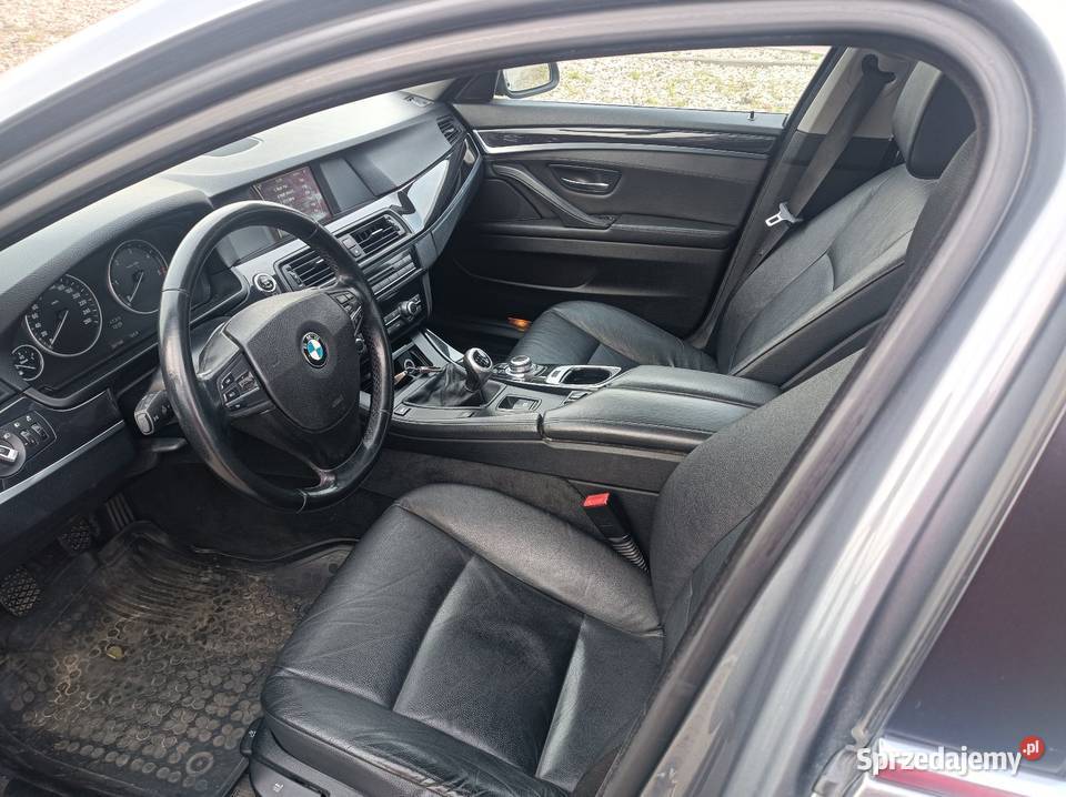 BMW 520d manual skóra zamiana mazowieckie Pruszków