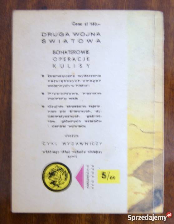 Żółty Tygrys Karpatczycy pod Gazalą 589 Rok wydania 1989 Parczew