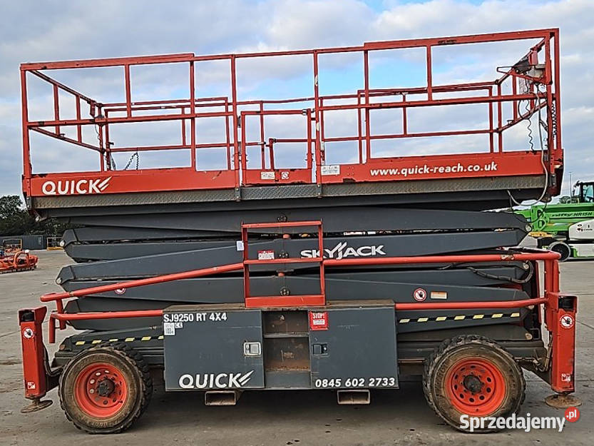 Podnośnik nożycowy zwyżka robocza terenowa małopolskie Kęty