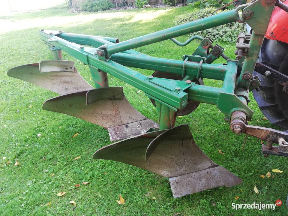 Pług 3 skibowy Unia Grudziądz Charsznica