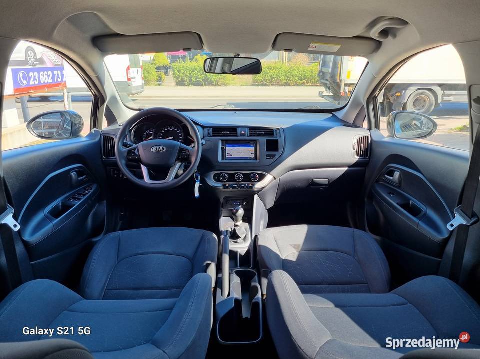 Kia Rio III 12 86 nawigacja klimatyzacja super światła przeciwmgielne Rio Płońsk