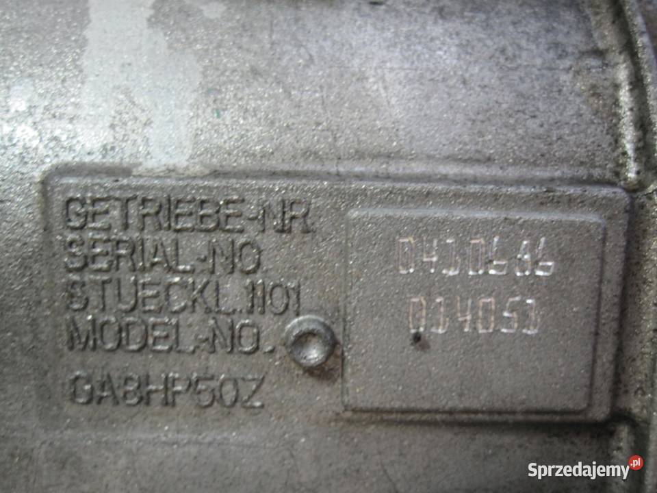 BMW F10 F20 F30 20 D B47D20A 150 skrzynia biegów