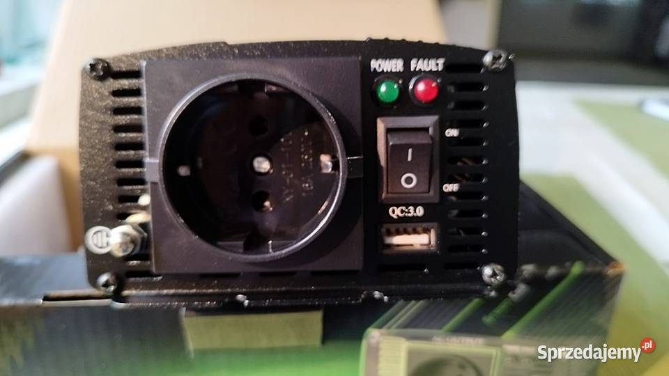 Przetwornica napięcia Green 12V na 230V 300W600W Przetwornice napięcia Czarna Białostocka