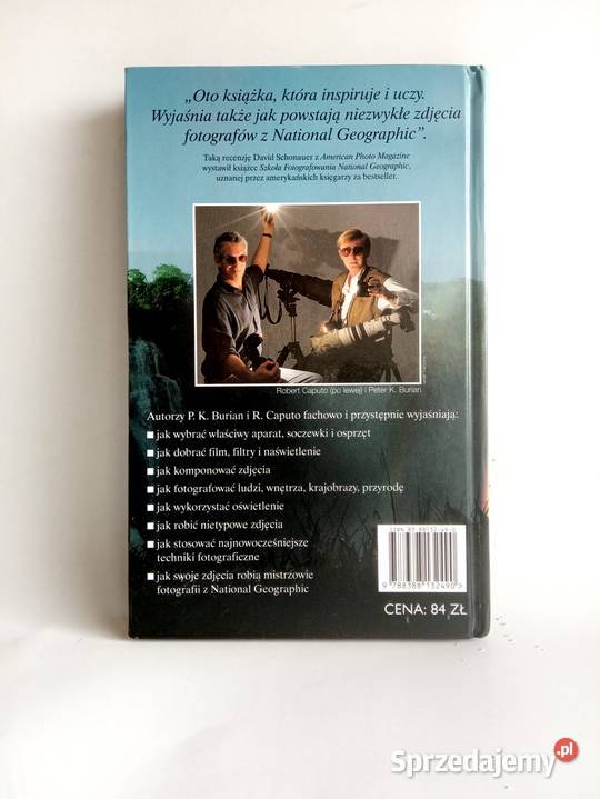 Książka Szkoła fotografowania National Geografic Kultura i Rozrywka sprzedam