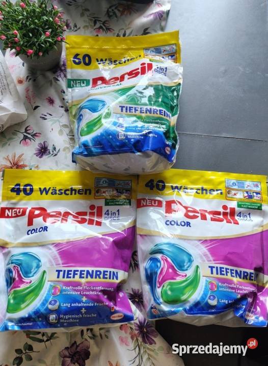 Niemieckie kapsułki Persil Nowa Wieś Lęborska sprzedam