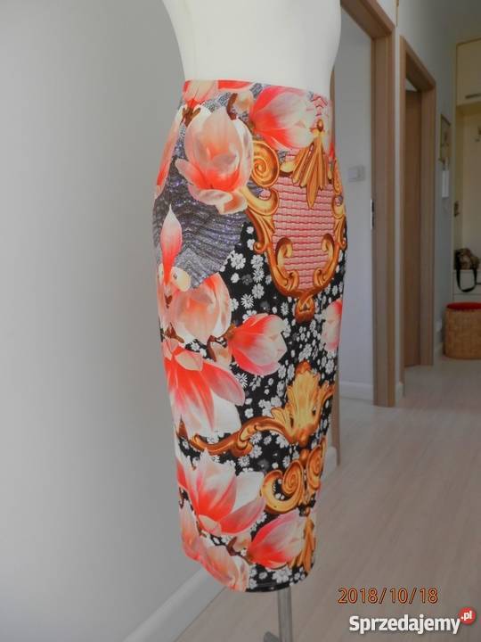 Spódnica w stylu Versace Tuba Ołówkowa Midi Łomża sprzedam