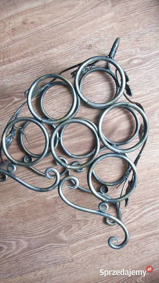 Stojak regał na wino metaloplastyka pomorskie Reda